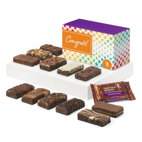 Congratulations Sprite Brownie Dozen