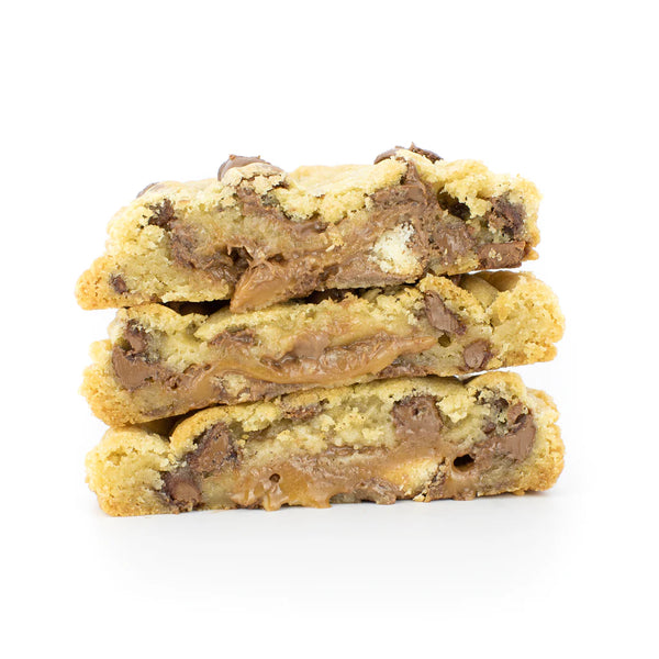 OOEY GOOEY STUFFED COOKIES <br> 1/2 DOZEN