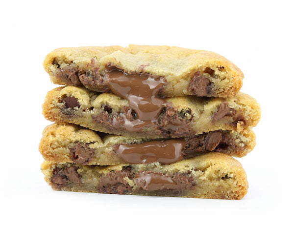 OOEY GOOEY STUFFED COOKIES <br> 1/2 DOZEN