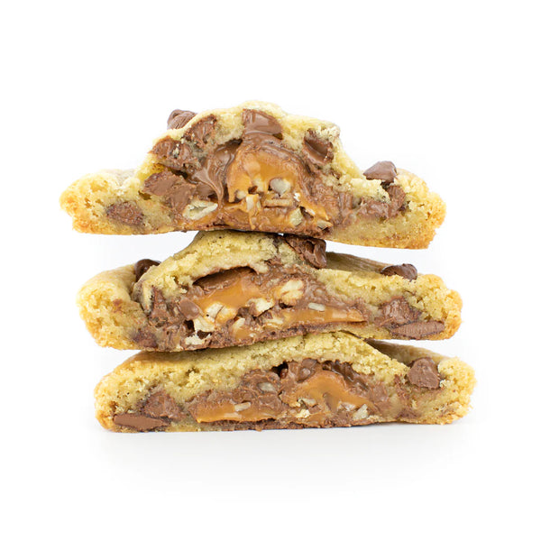 OOEY GOOEY STUFFED COOKIES <br> 1/2 DOZEN