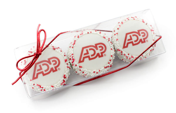 Crystal Clear 3Pc Favor Gift Box  - 6 pcs - Cookie HQ