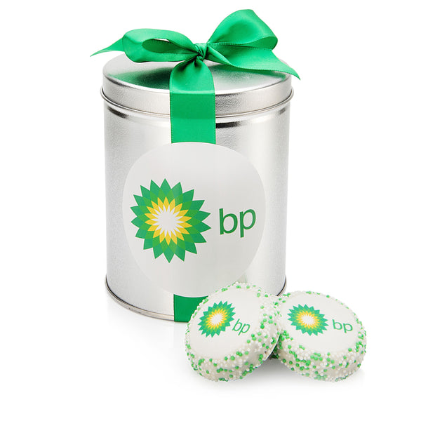 Quart Tin of 10 Corporate Logo Oreos