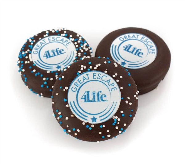 Dark / Milk Chocolate Branded Corporate Oreos - 12 pcs - Cookie HQ