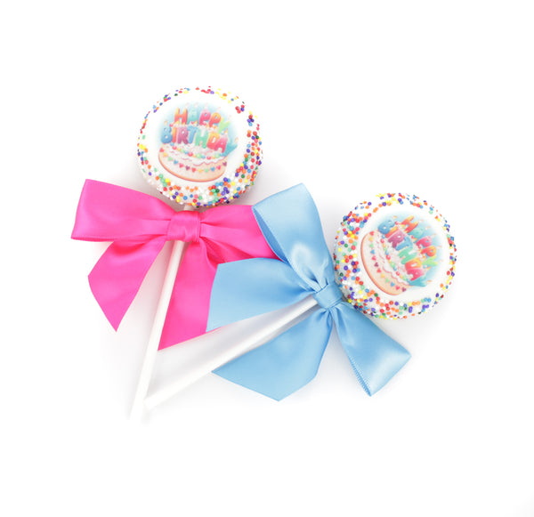 Rice Krispie Birthday Pops - 6pcs