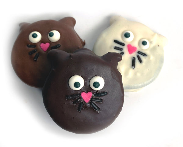 Halloween Cat Oreos - 12pcs