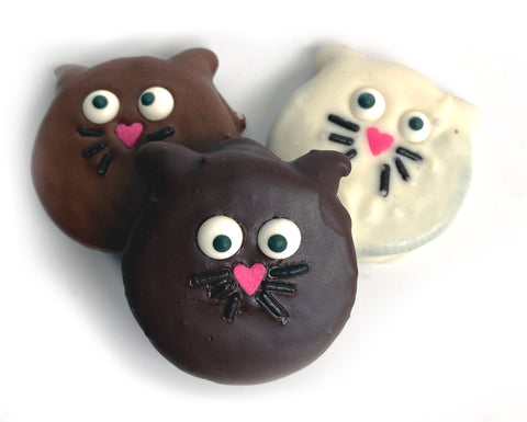 Halloween Cat Oreos - 12pcs