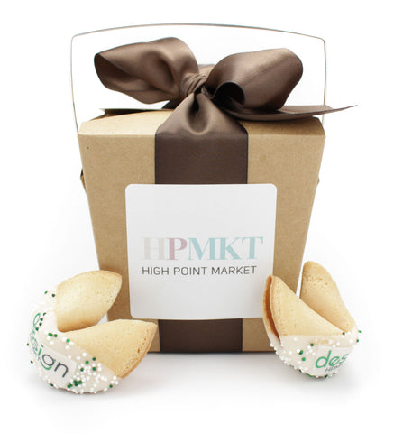 Kraft Take-Out Pail of 12 Logo/Photo Fortune Cookies - Cookie HQ