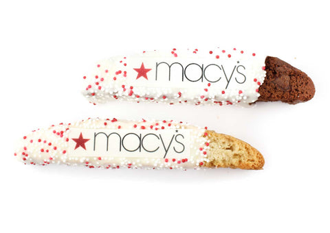 Gourmet Logo/Photo Biscotti - 12 pcs