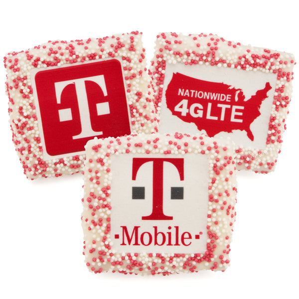 Chocolate Covered Photo/Logo Graham Crackers - 12 pcs