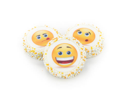 Emoji Chocolate Oreos - 12 pcs