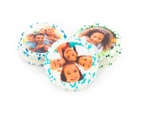 Chocolate Covered Picture Oreo Cookies - 12 pcs