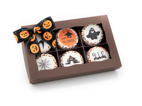 6Pc Gift Box of Halloween Chocolate Oreos