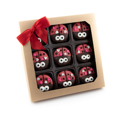 9Pc Window Box of Love Bug Oreos