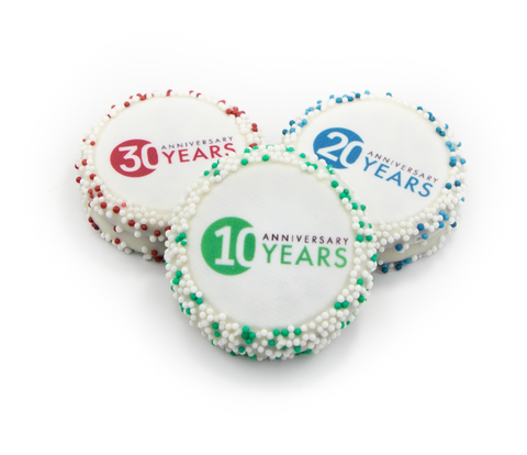Anniversary Logo Oreos