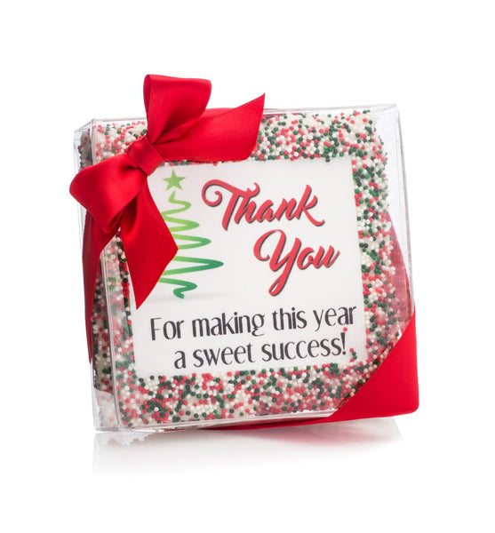 Clear Gift Box Krispie Favors - 3pcs