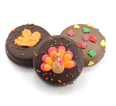 Thanksgiving Chocolate Oreos - 12 pcs - Cookie HQ