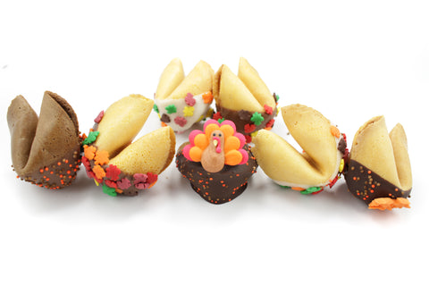 Thanksgiving Fortune Cookies - 12 pcs