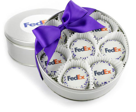 Tin of 24 Branded Logo Oreos