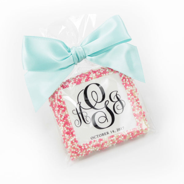 Chocolate Covered Photo/Logo Graham Crackers - 12 pcs